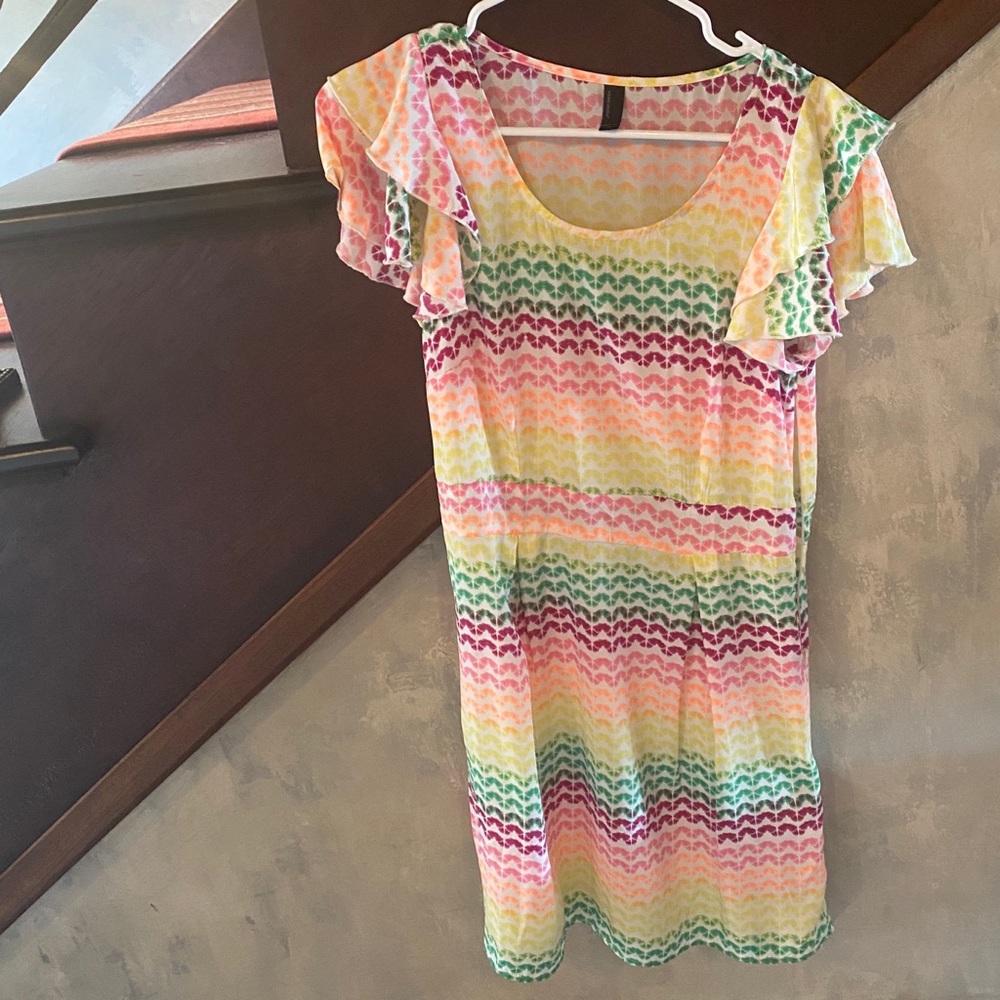 Frilly colorful dress
